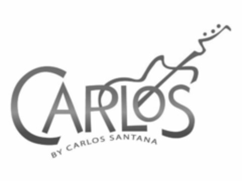 CARLOS BY CARLOS SANTANA Logo (USPTO, 10/14/2009)