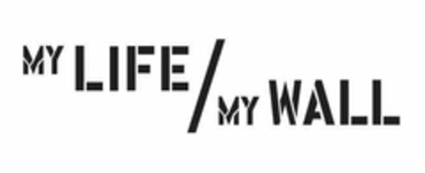 MY LIFE / MY WALL Logo (USPTO, 24.11.2009)