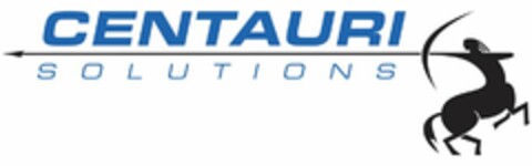 CENTAURI SOLUTIONS Logo (USPTO, 15.12.2009)