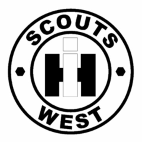 IH SCOUTS WEST Logo (USPTO, 20.01.2010)