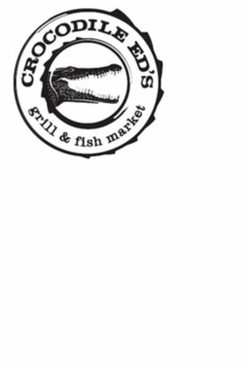 CROCODILE ED'S GRILL & FISH MARKET Logo (USPTO, 25.02.2010)