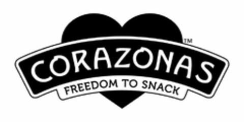 CORAZONAS FREEDOM TO SNACK Logo (USPTO, 07.04.2010)