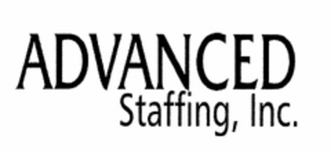 ADVANCED STAFFING, INC. Logo (USPTO, 28.07.2010)