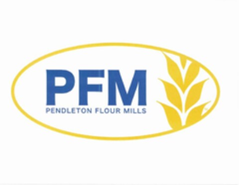 PFM PENDLETON FLOUR MILLS Logo (USPTO, 17.09.2010)