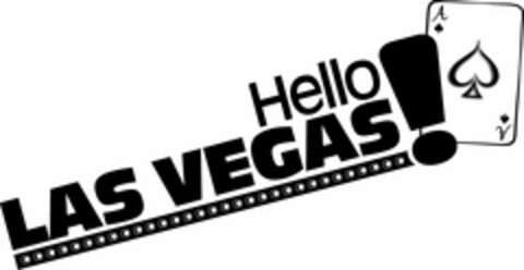 HELLO LAS VEGAS! Logo (USPTO, 29.10.2010)