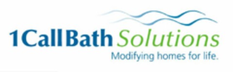 1 CALL BATH SOLUTIONS MODIFYING HOMES FOR LIFE. Logo (USPTO, 25.02.2011)