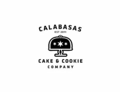 CALABASAS EST 2011 CAKE & COOKIE COMPANY Logo (USPTO, 19.04.2011)