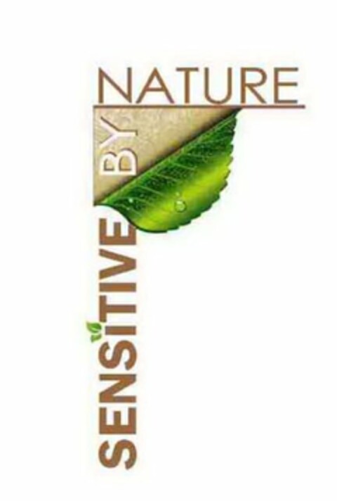 SENSITIVE BY NATURE Logo (USPTO, 04.10.2011)