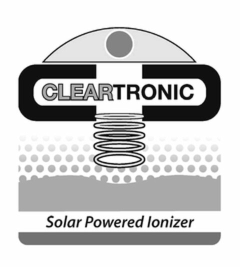 CLEARTRONIC SOLAR POWERED IONIZER Logo (USPTO, 25.01.2012)