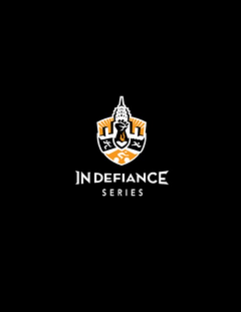 IN DEFIANCE SERIES Logo (USPTO, 02/23/2012)