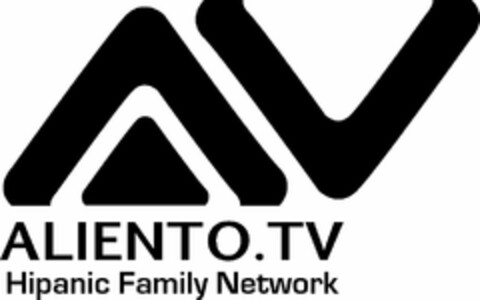 AV ALIENTO.TV HISPANIC FAMILY NETWORK Logo (USPTO, 17.07.2012)