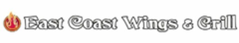 EAST COAST WINGS & GRILL Logo (USPTO, 09/13/2012)