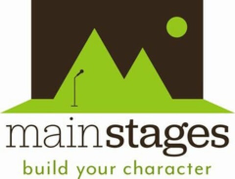 MAINSTAGES BUILD YOUR CHARACTER Logo (USPTO, 10/24/2012)