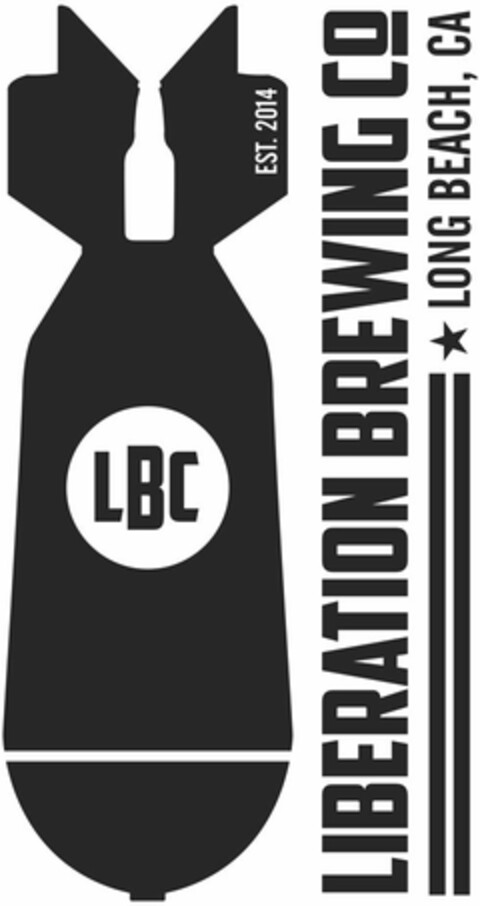 LIBERATION BREWING CO Logo (USPTO, 14.02.2014)