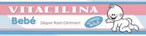 VITACILINA BEBÉ DIAPER RASH OINTMENT VITAMINS A, D & E Logo (USPTO, 03/10/2014)