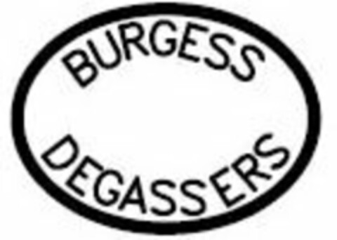 BURGESS DEGASSERS Logo (USPTO, 23.07.2014)