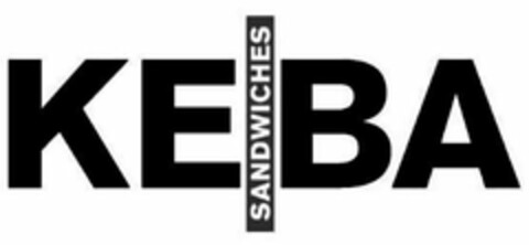 KEBA SANDWICHES Logo (USPTO, 13.08.2014)