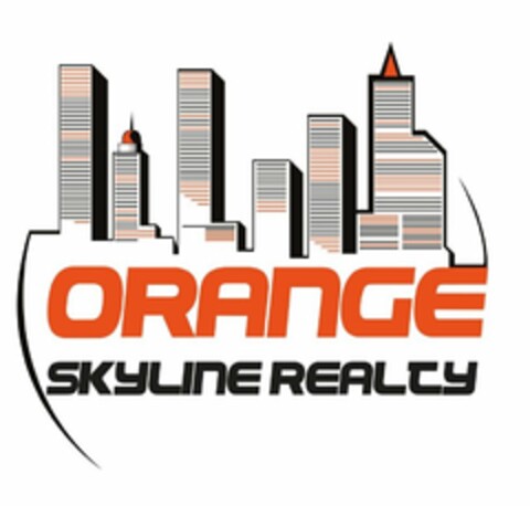 ORANGE SKYLINE REALTY Logo (USPTO, 01/22/2015)