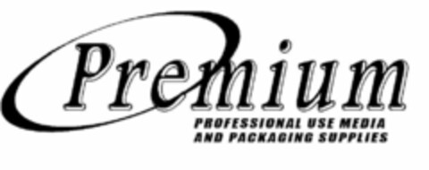 PREMIUM PROFESSIONAL USE MEDIA AND PACKAGING SUPPLIES Logo (USPTO, 26.02.2015)