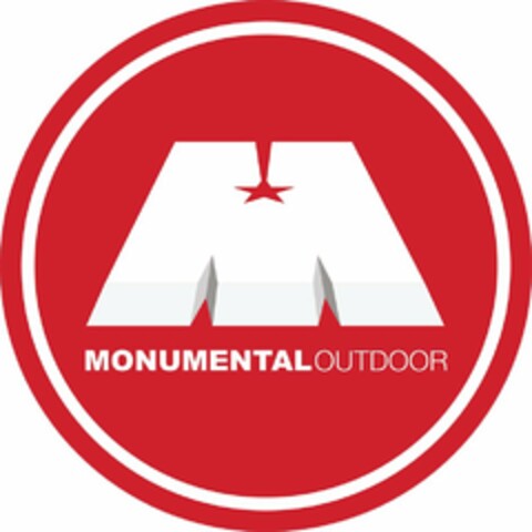 M MONUMENTAL OUTDOOR Logo (USPTO, 03.07.2015)