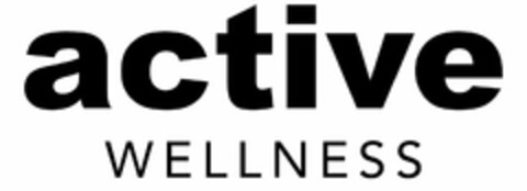 ACTIVE WELLNESS Logo (USPTO, 27.08.2015)