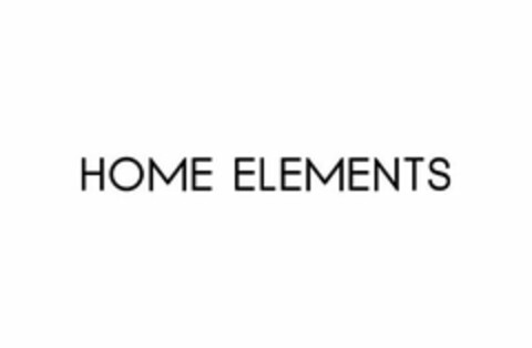 HOME ELEMENTS Logo (USPTO, 11.11.2015)