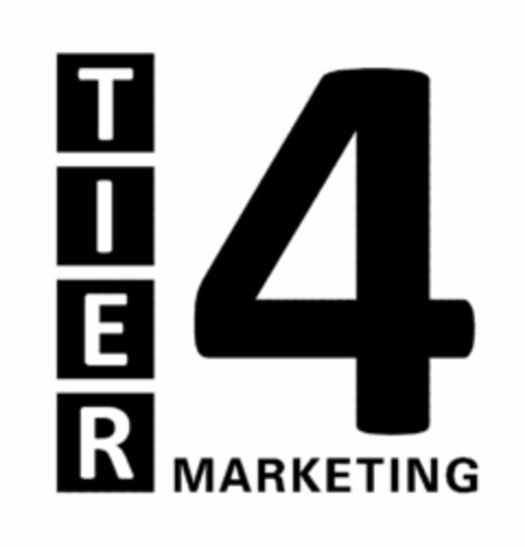 TIER 4 MARKETING Logo (USPTO, 25.11.2015)