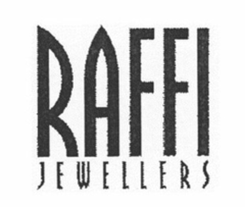 RAFFI JEWELLERS Logo (USPTO, 12.01.2016)