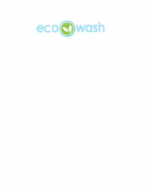 ECO WASH Logo (USPTO, 03/28/2016)