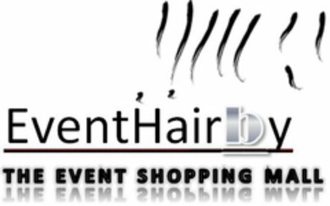 EVENTHAIRBY THE EVENT SHOPPING MALL Logo (USPTO, 04/03/2016)