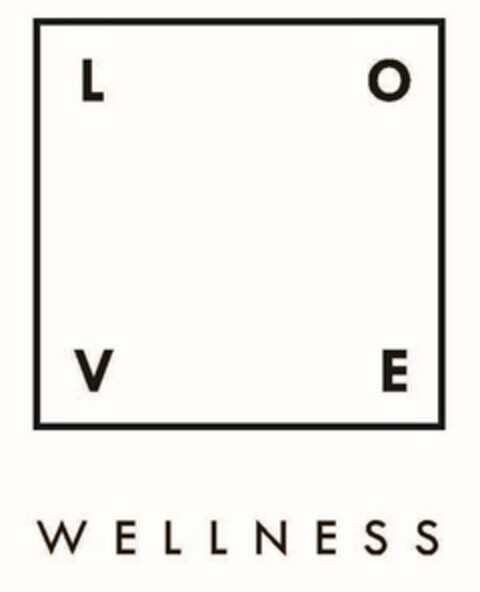 LOVE WELLNESS Logo (USPTO, 11.08.2016)