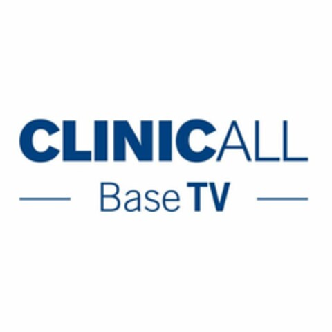 CLINICALL BASE TV Logo (USPTO, 24.08.2016)