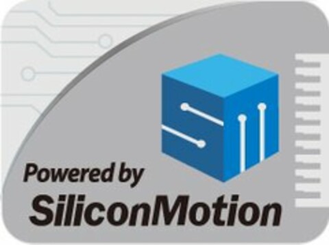 POWERED BY SILICONMOTION SM Logo (USPTO, 28.09.2016)