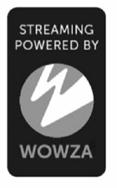 STREAMING POWERED BY WOWZA W Logo (USPTO, 10/05/2016)