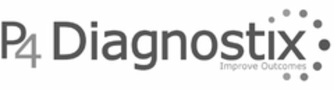 P4 DIAGNOSTIX IMPROVE OUTCOMES Logo (USPTO, 21.11.2016)