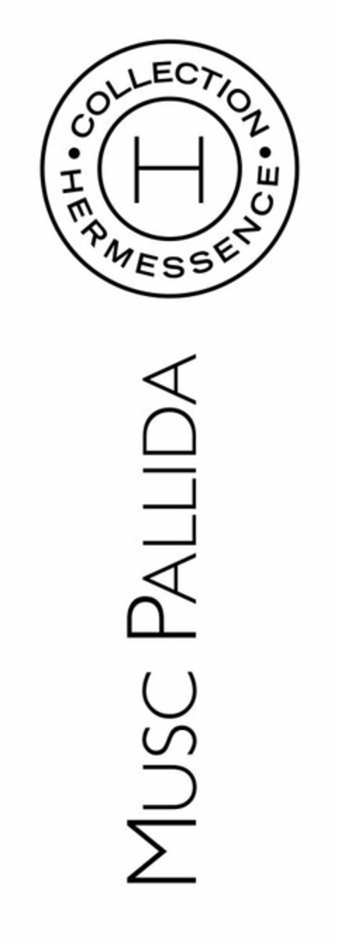 H · HERMESSENCE · COLLECTION MUSC PALLIDA Logo (USPTO, 05/18/2017)