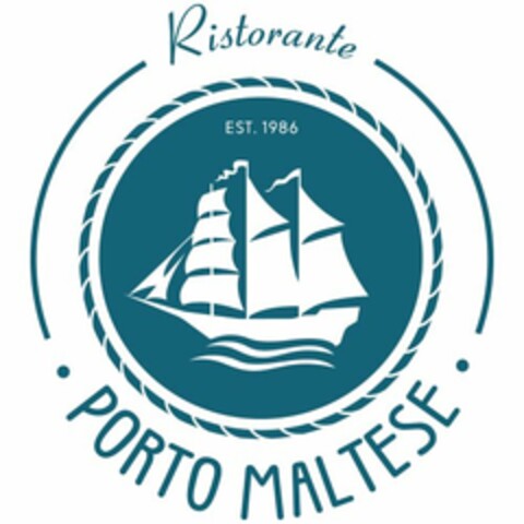 RISTORANTE · PORTO MALTESE · EST. 1986 Logo (USPTO, 24.06.2017)