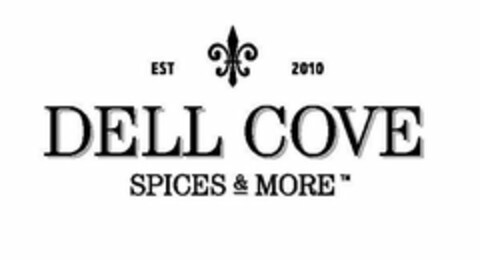 EST 2010 DELL COVE SPICES & MORE Logo (USPTO, 27.09.2017)