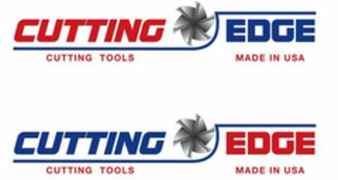 CUTTING EDGE CUTTING TOOLS MADE IN THE USA Logo (USPTO, 23.10.2017)