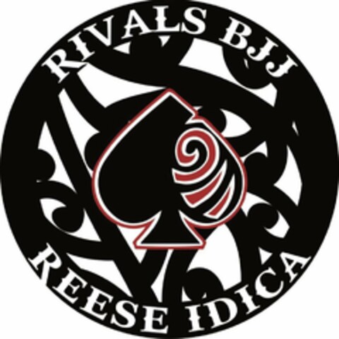 RIVALS BJJ REESE IDICA Logo (USPTO, 01/19/2018)