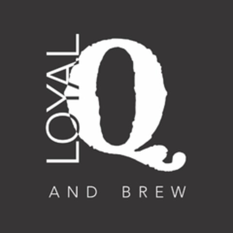 LOYAL Q AND BREW Logo (USPTO, 22.01.2018)