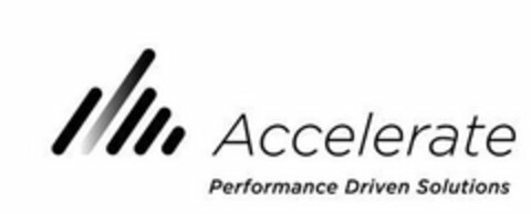 ACCELERATE PERFORMANCE DRIVEN SOLUTIONS Logo (USPTO, 09.02.2018)