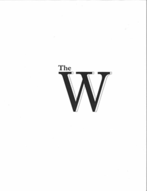 THE W Logo (USPTO, 03/13/2018)