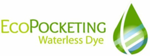 ECOPOCKETING WATERLESS DYE Logo (USPTO, 23.04.2018)