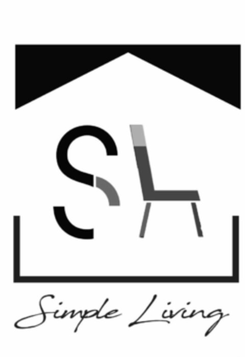 SL SIMPLE LIVING Logo (USPTO, 08.05.2018)