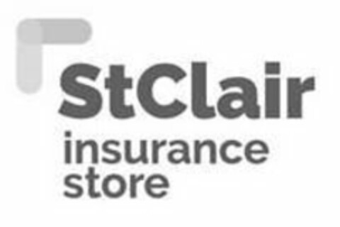 ST CLAIR INSURANCE STORE Logo (USPTO, 05/10/2018)