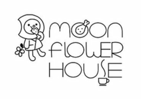 MOON FLOWER HOUSE Logo (USPTO, 04/23/2019)