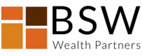 BSW WEALTH PARTNERS Logo (USPTO, 03.05.2019)