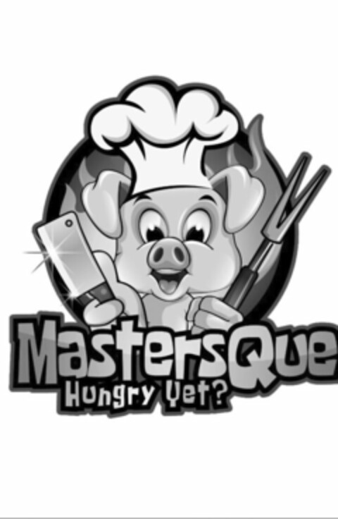 MASTERSQUE HUNGRY YET? Logo (USPTO, 04.06.2019)