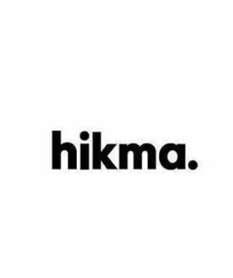 HIKMA. Logo (USPTO, 09.12.2019)